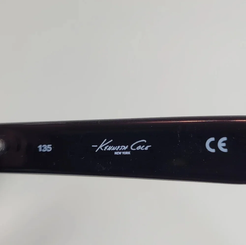 Kenneth Cole Eyeglass Frames Style 198  Black Purple Glasses 53-14-135